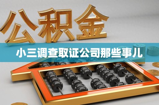 瑞昌小三调查取证公司那些事儿