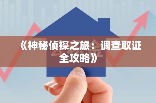 瑞昌《神秘侦探之旅：调查取证全攻略》