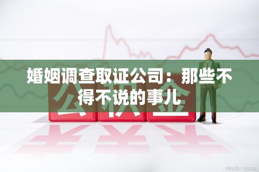 瑞昌婚姻调查取证公司：那些不得不说的事儿